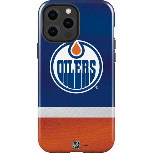 NHL Edmonton Oilers Jersey iPhone 15 Pro Max Impact Case