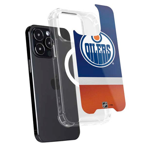 NHL Edmonton Oilers Jersey iPhone 15 Pro Max MagSafe Case