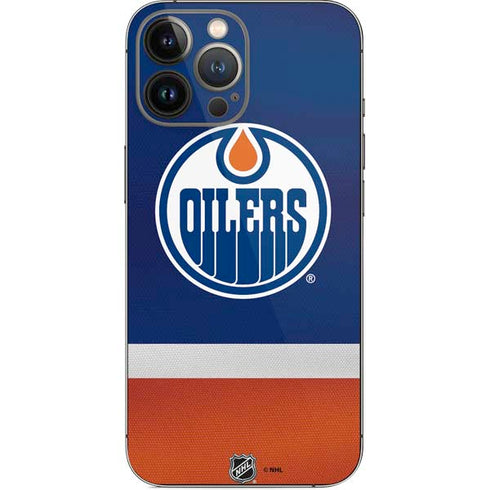 NHL Edmonton Oilers Jersey iPhone 14 Pro Max Skin
