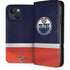NHL Edmonton Oilers Jersey iPhone 15 Plus Folio Case