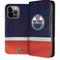 NHL Edmonton Oilers Jersey iPhone 15 Pro Max Folio Case