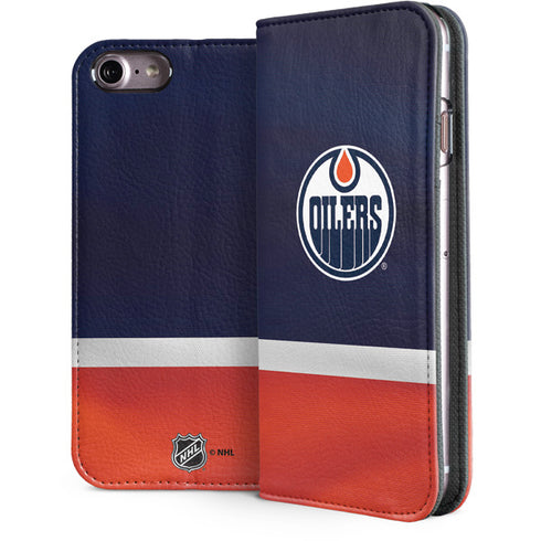 NHL Edmonton Oilers Jersey iPhone 7 Folio Case