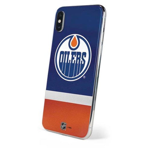 NHL Edmonton Oilers Jersey iPhone X Skin
