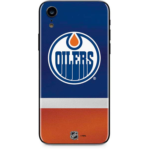 NHL Edmonton Oilers Jersey iPhone XR Skin