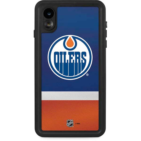 NHL Edmonton Oilers Jersey iPhone XR Waterproof Case