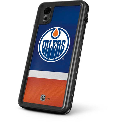 NHL Edmonton Oilers Jersey iPhone XR Waterproof Case