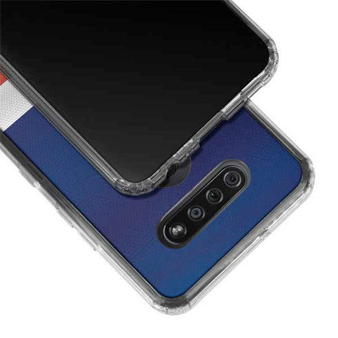 NHL Edmonton Oilers Jersey LG K51/Q51 Clear Case