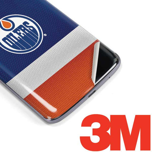 NHL Edmonton Oilers Jersey Moto E5 Plus Skin