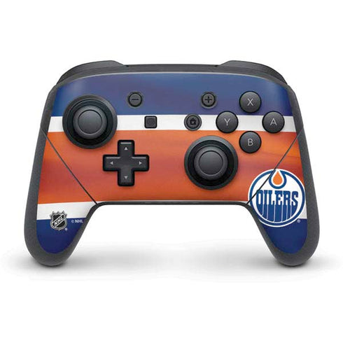 NHL Edmonton Oilers Jersey Nintendo Switch Pro Controller Skin