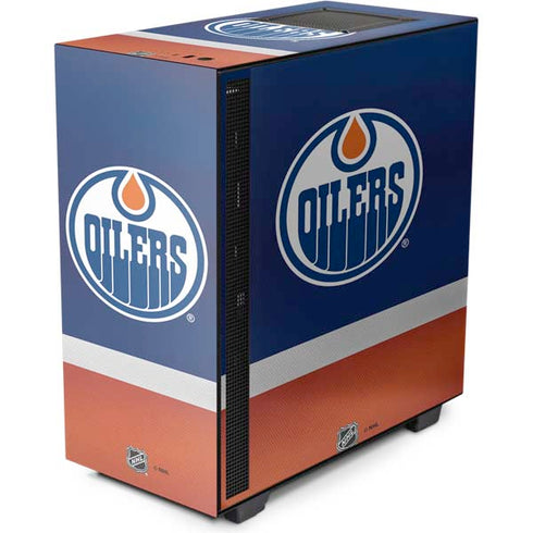 NHL Edmonton Oilers Jersey NZXT H510 Compact ATX Mid-Tower Case Skin