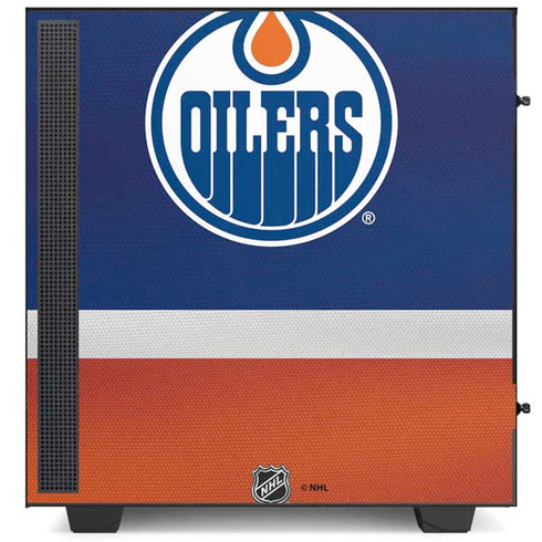 NHL Edmonton Oilers Jersey NZXT H510 Compact ATX Mid-Tower Case Skin