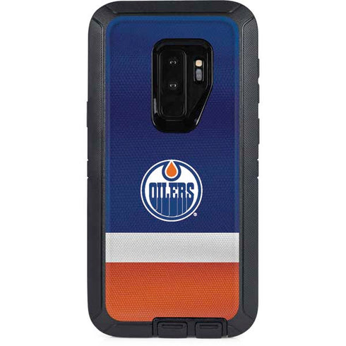 NHL Edmonton Oilers Jersey Otterbox Defender Galaxy Skin