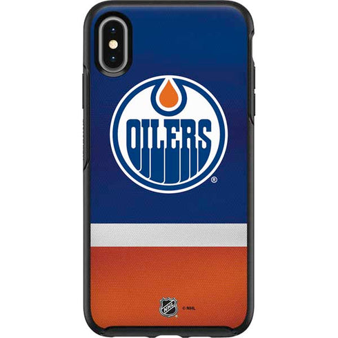 NHL Edmonton Oilers Jersey Otterbox Symmetry iPhone Skin