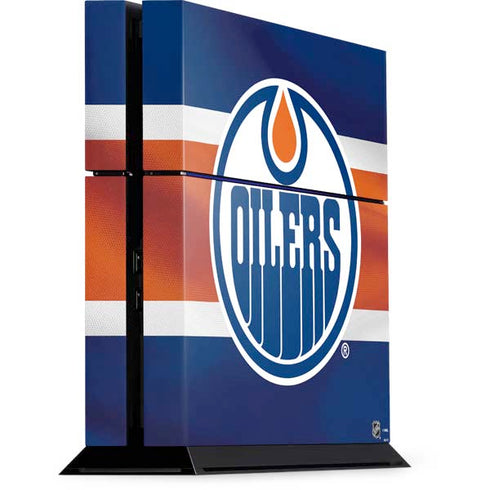 NHL Edmonton Oilers Jersey PS4 Console Skin