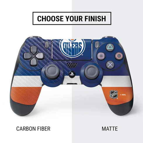 NHL Edmonton Oilers Jersey PS4 Controller Skin