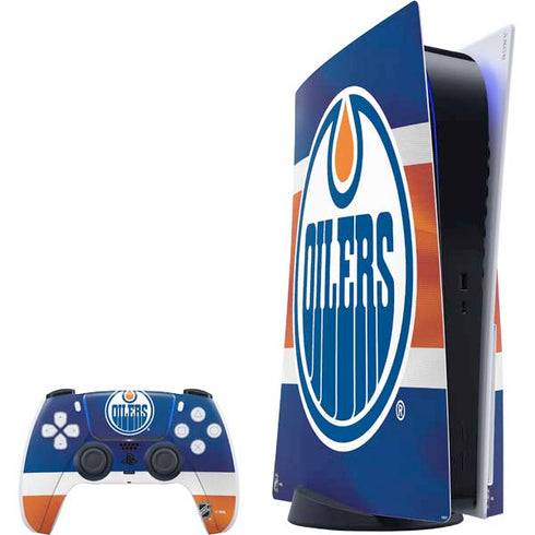 NHL Edmonton Oilers Jersey PS5 Bundle Skin