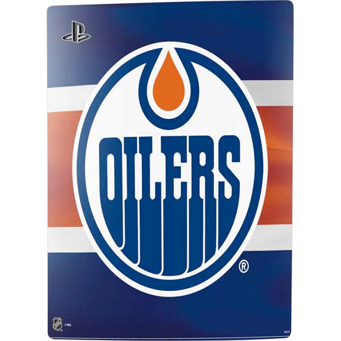 NHL Edmonton Oilers Jersey PS5 Console Skin