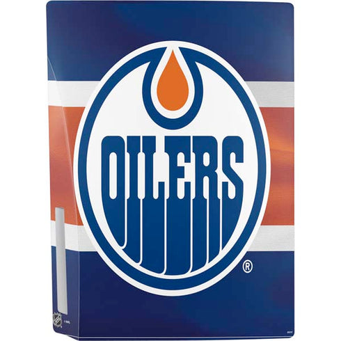 NHL Edmonton Oilers Jersey PS5 Console Skin