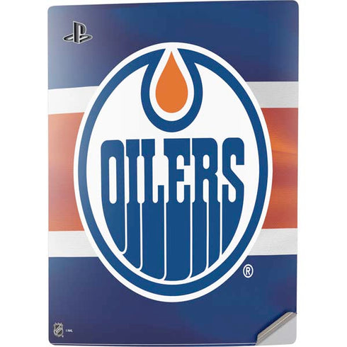 NHL Edmonton Oilers Jersey PS5 Digital Edition Console Skin