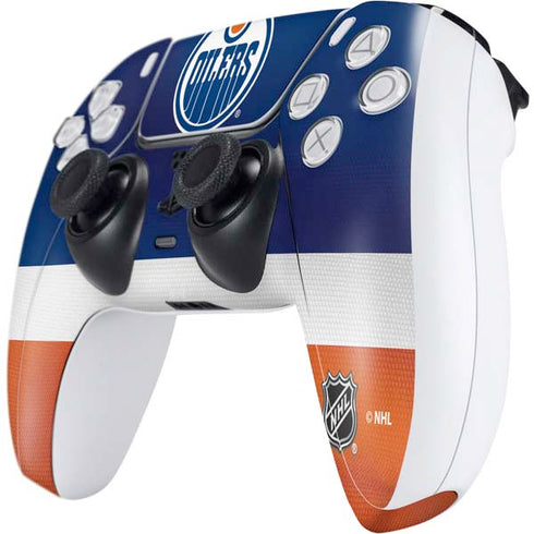 NHL Edmonton Oilers Jersey PS5 Controller Skin