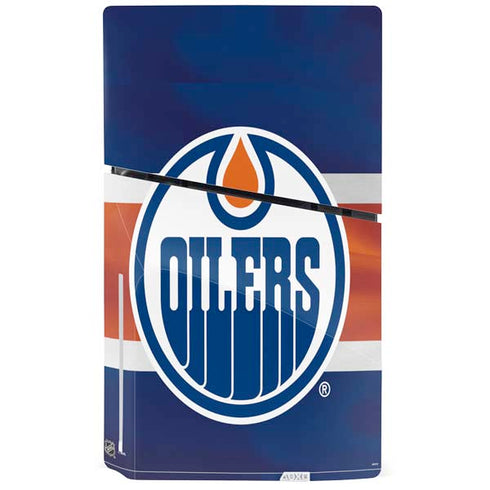 NHL Edmonton Oilers Jersey PS5 Slim Disk Console Skin