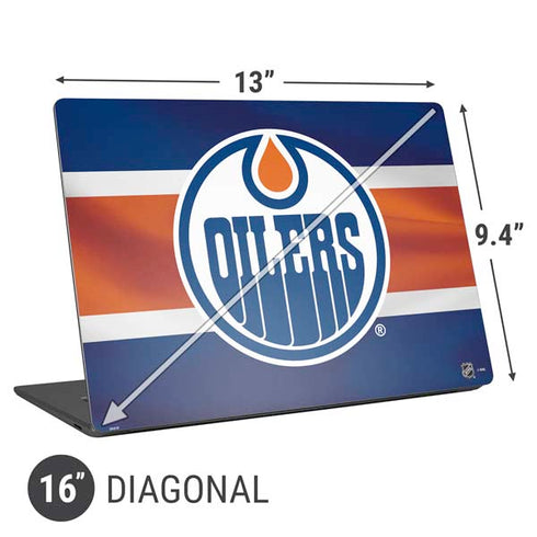 NHL Edmonton Oilers Jersey Universal Laptop 16in (13 x 9.4in) Skin