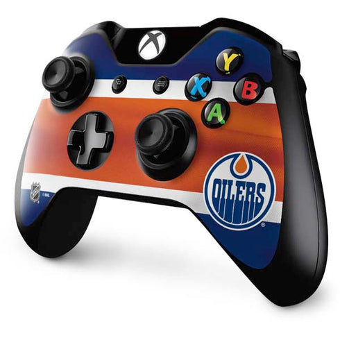 NHL Edmonton Oilers Jersey Xbox One Controller Skin