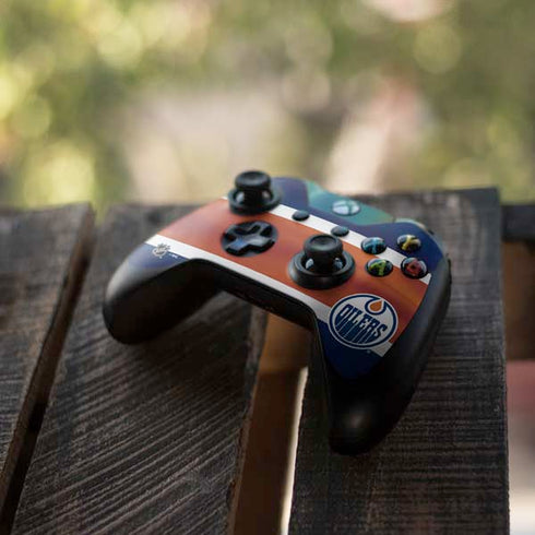 NHL Edmonton Oilers Jersey Xbox One Controller Skin