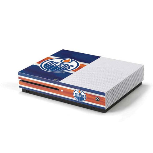 NHL Edmonton Oilers Jersey Xbox One S Console Skin
