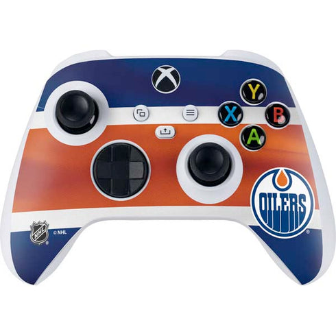 NHL Edmonton Oilers Jersey Xbox Series S Controller Skin
