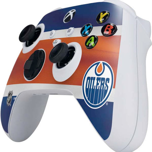 NHL Edmonton Oilers Jersey Xbox Series S Controller Skin