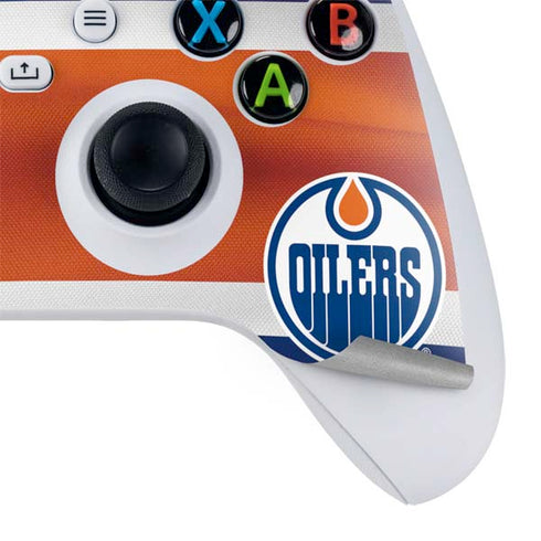 NHL Edmonton Oilers Jersey Xbox Series S Controller Skin