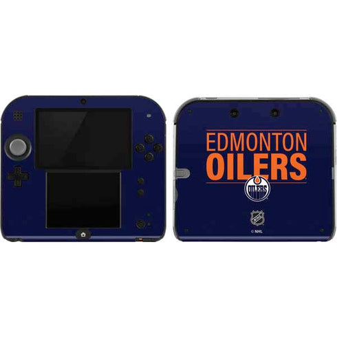 NHL Edmonton Oilers Lineup Nintendo 2DS Skin