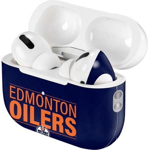 NHL Edmonton Oilers Lineup AirPods Pro 2nd Gen Skin