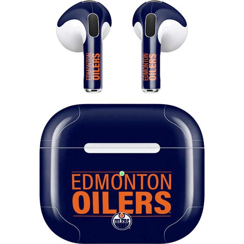 NHL Edmonton Oilers Lineup Apple AirPods (3rd Gen 2021) Skin