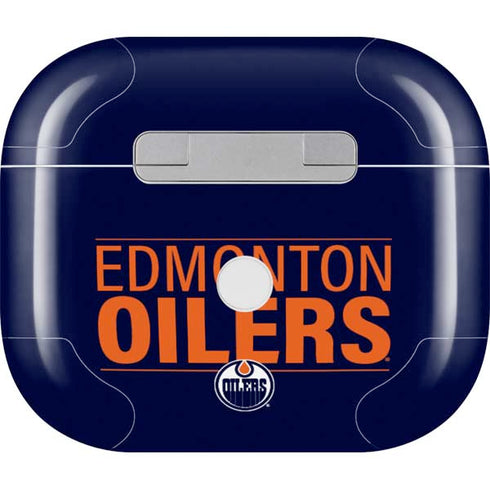 NHL Edmonton Oilers Lineup Apple AirPods (3rd Gen 2021) Skin