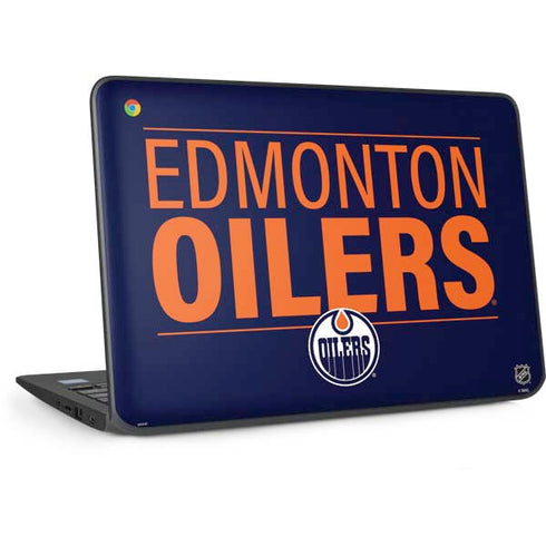 NHL Edmonton Oilers Lineup HP Chromebook Skin
