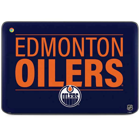 NHL Edmonton Oilers Lineup HP Chromebook Skin
