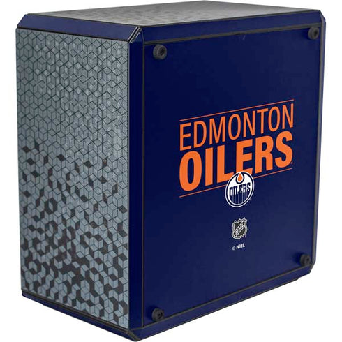 NHL Edmonton Oilers Lineup Cooler Master MasterBox Q300L Mini Tower Skin