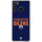 NHL Edmonton Oilers Lineup Galaxy A21 Clear Case
