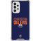 NHL Edmonton Oilers Lineup Galaxy A33 5G Clear Case