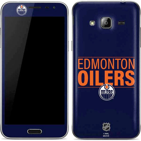 NHL Edmonton Oilers Lineup Galaxy J3 Skin