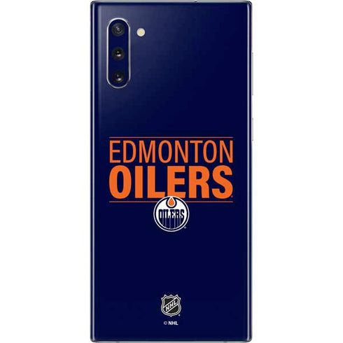 NHL Edmonton Oilers Lineup Galaxy Note 10 Skin
