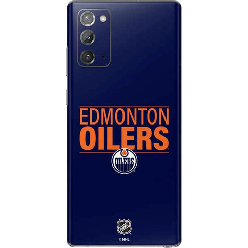 NHL Edmonton Oilers Lineup Galaxy Note20 5G Skin