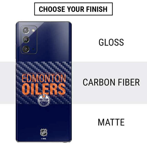 NHL Edmonton Oilers Lineup Galaxy Note20 5G Skin