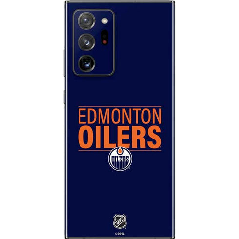 NHL Edmonton Oilers Lineup Galaxy Note20 Ultra 5G Skin