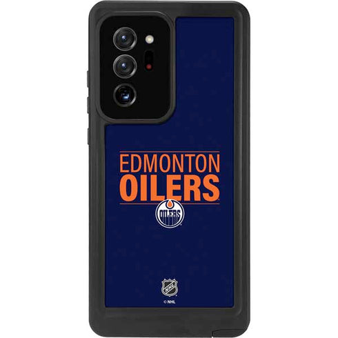 NHL Edmonton Oilers Lineup Galaxy Note20 Ultra 5G Waterproof Case
