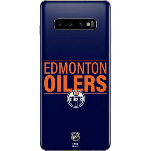 NHL Edmonton Oilers Lineup Galaxy S10 Plus Skin