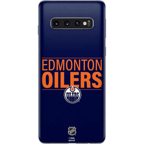NHL Edmonton Oilers Lineup Galaxy S10 Skin