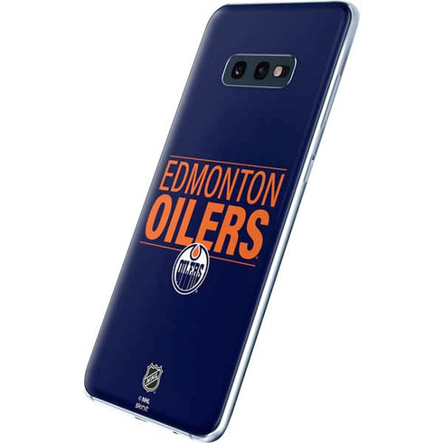 NHL Edmonton Oilers Lineup Galaxy S10e Skin